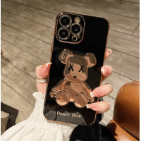 Чехол накладка Power Bear iPhone 12 Pro Max Черная