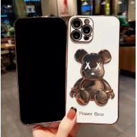 Чехол накладка Power Bear iPhone 13 Белая