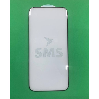 Защитное стекло SMS 5D iPhone 15 Pro Max Чёрное