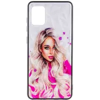 Чехол накладка Prisma Ladies Samsung A315 (A31)Розовая
