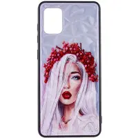 Чехол накладка Prisma Ladies Samsung A315 (A31) Украинская Девушка