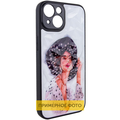 Чехол накладка Prisma Ladies Samsung M336 (M33) Девушка в шляпке