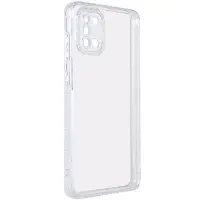 Чехол накладка Starfall Samsung A315 (A31) Прозрачная