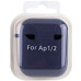 Чохол для AirPods 1/2 Microfiber Північно-синій