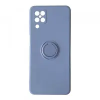 Чехол накладка Ring Samsung A12 (A125)/M127 (M12) Фіолетова