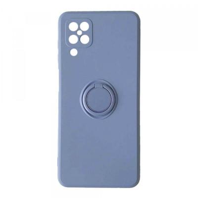 Чехол накладка Ring Samsung A12 (A125)/M127 (M12) Фіолетова