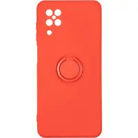 Чехол накладка Ring Samsung A12 (A125)/M127 (M12) Красная