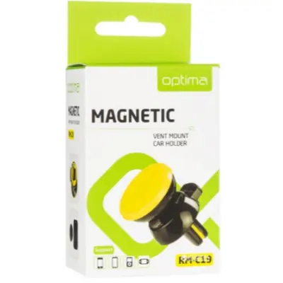 Автотримач Optima RM-C19 Black, Чорний