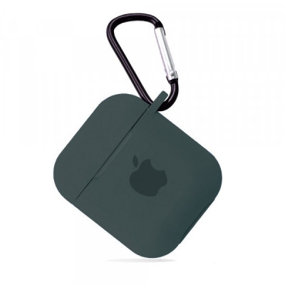 Чехол для наушников AirPods Logo Сосново-зеленый