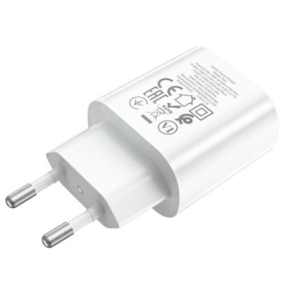 Сетевое зарядное устройство Hoco N22 PD25W White, Белый