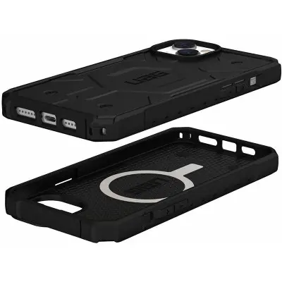 Чехол накладка UAG Pathfinder MagSafe iPhone 13 Чёрная
