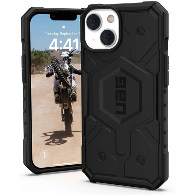 Чехол накладка UAG Pathfinder iPhone 14 Чёрная