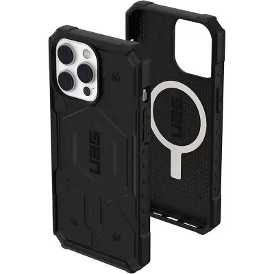 Чехол накладка UAG Pathfinder iPhone 14 Pro Чёрная