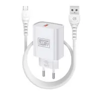 Сетевое зарядное устройство Armorsandart AR02 + Micro USB White, Білий Сетевое зарядное устройство Armorsandart AR02 + Micro USB White, Білий