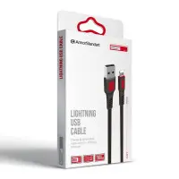 Кабель дата ArmorStandart AR15 Lightning 2.4A 1м Черный (ARM59537) Кабель дата ArmorStandart AR15 Lightning 2.4A 1м Черный (ARM59537)