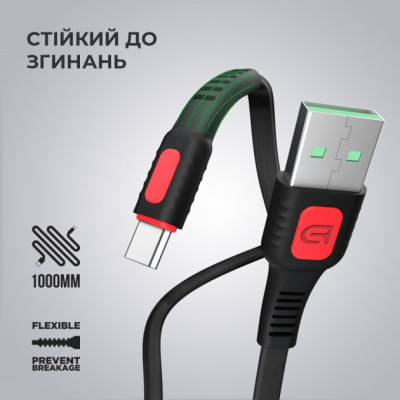 Кабель дата ArmorStandart AR15 Type-C 2.4A 1м Черный (ARM59536)