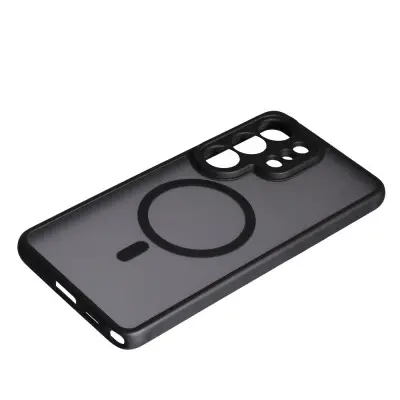 Чохол Накладка Black Soft MagSafe Samsung S948 (S26 Ultra) Чорна