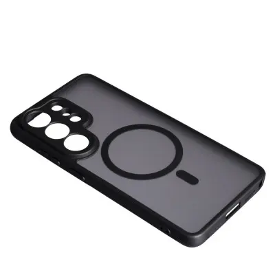 Чохол Накладка Black Soft MagSafe Samsung S948 (S26 Ultra) Чорна