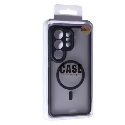 Чохол Накладка Black Soft MagSafe Samsung S948 (S26 Ultra) Чорна