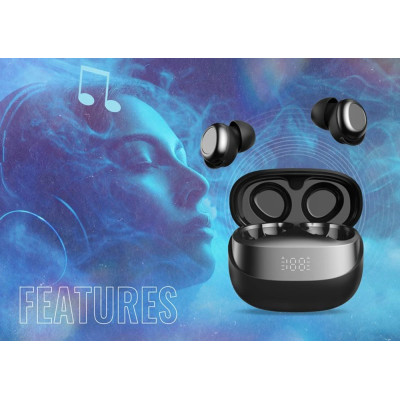 Бездротові навушники Gelius Pro Reddots X GP-TWS010X Black, чорний