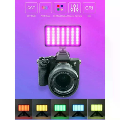 Селфи-вспышка ADDWING VL-1158 RGB 8W