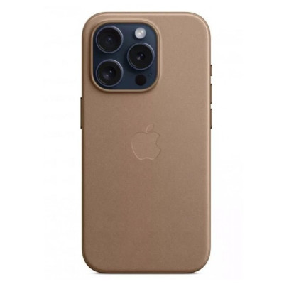 Чохол накладка Leather Case with MagSafe iPhone 16 Сіра