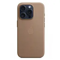 Чехол накладка Leather Case with MagSafe iPhone 15 Pro Taupe