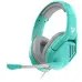 Накладні ігрові навушники-гарнітура з мікрофоном PC Fantech HMH86 Valor X Ментолові