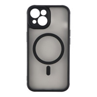 Чехол накладка Anti drop Camera MagSafe iPhone 15 Черная Чехол накладка Anti drop Camera MagSafe iPhone 15 Черная