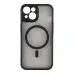 Чехол накладка Anti drop Camera MagSafe iPhone 15 Черная