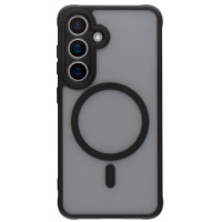 Чехол накладка Anti Drop MagSafe Samsung S721 (S24 FE) Черная