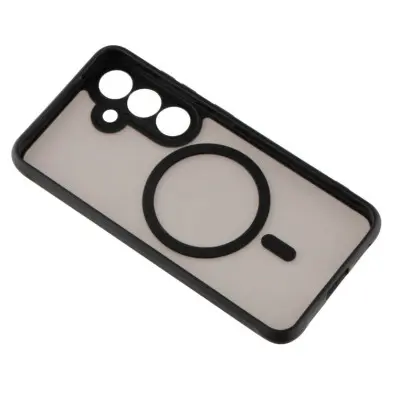 Чехол накладка Anti Drop MagSafe Samsung S721 (S24 FE) Черная