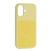 Чехол Накладка HC New MagSafe iPhone 17 Желтая Milk Yellow (Without Logo)