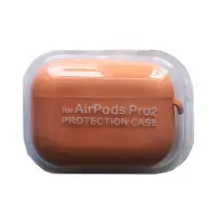 Чехол для наушников AirPods Pro 2 Microfiber Оранжевый Чехол для наушников AirPods Pro 2 Microfiber Оранжевый