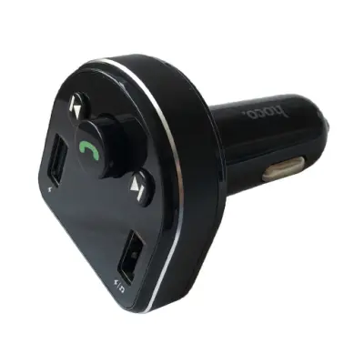 АЗП FM Трансмітер Hoco DE1 2USB/3.1A Чорний АЗП FM Трансмітер Hoco DE1 2USB/3.1A Чорний