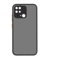 Чехол накладка Smart Matte Xiaomi Redmi 10C/Poco C40 Черная