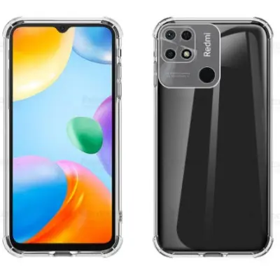 Чохол накладка Antishock Xiaomi Redmi 10C/Poco C40 Прозора