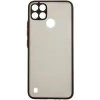 Чехол накладка Smart Matte Realme C21Y Черная