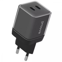 Мережевий зарядний пристрій Proove Shot Gan 67W 2PD+USB Black, Чорний