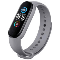 Ремінець Силікон Mi Band 3/4 Cірий Ремінець Силікон Mi Band 3/4 Cірий