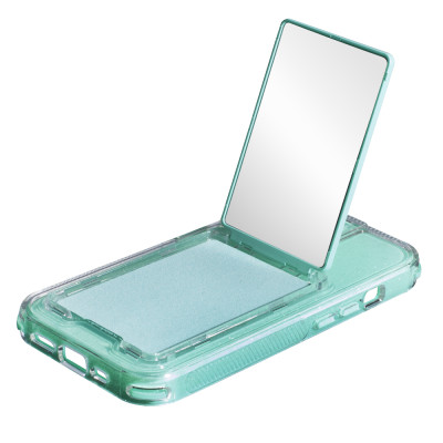 Чехол Накладка Summer Mirror iPhone 15 Pro Max Мятная