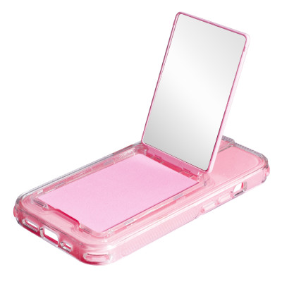 Чохол Накладка Summer Mirror iPhone 16 Pro Max Рожева