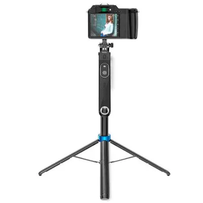 Монопод Bluetooth Tripod Hoco K22 Black, Чорний