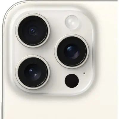 Смартфон Apple iPhone 15 Pro 256Gb White Titanium, Білий титан (Refurbished)