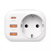 Мережевий зарядний пристрій Proove PD-01 2USB+1PD PD20W 3A White, білий Мережевий зарядний пристрій Proove PD-01 2USB+1PD PD20W 3A White, білий