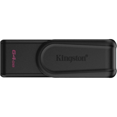 Флеш память USB 64Gb Kingston DT Exodia S USB 3.2 Black, Черный