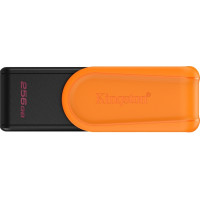Флеш пам'ять USB 256Gb Kingston Exodia S 3.2 Чорна/Помаранчева