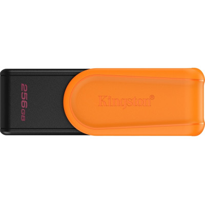 Флеш память USB 256Gb Kingston Exodia S 3.2 Чорна/Оранжевая