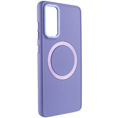Чехол накладка Bonbon Metal MagSafe Samsung S711 S23 FE Сиреневая / Dasheen