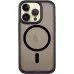 Чехол накладка Metal Buttons with MagSafe iPhone 16 Pro Max Черная